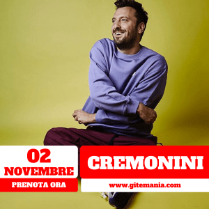 CESARE CREMONINI • ROMA 02 NOVEMBRE 2022