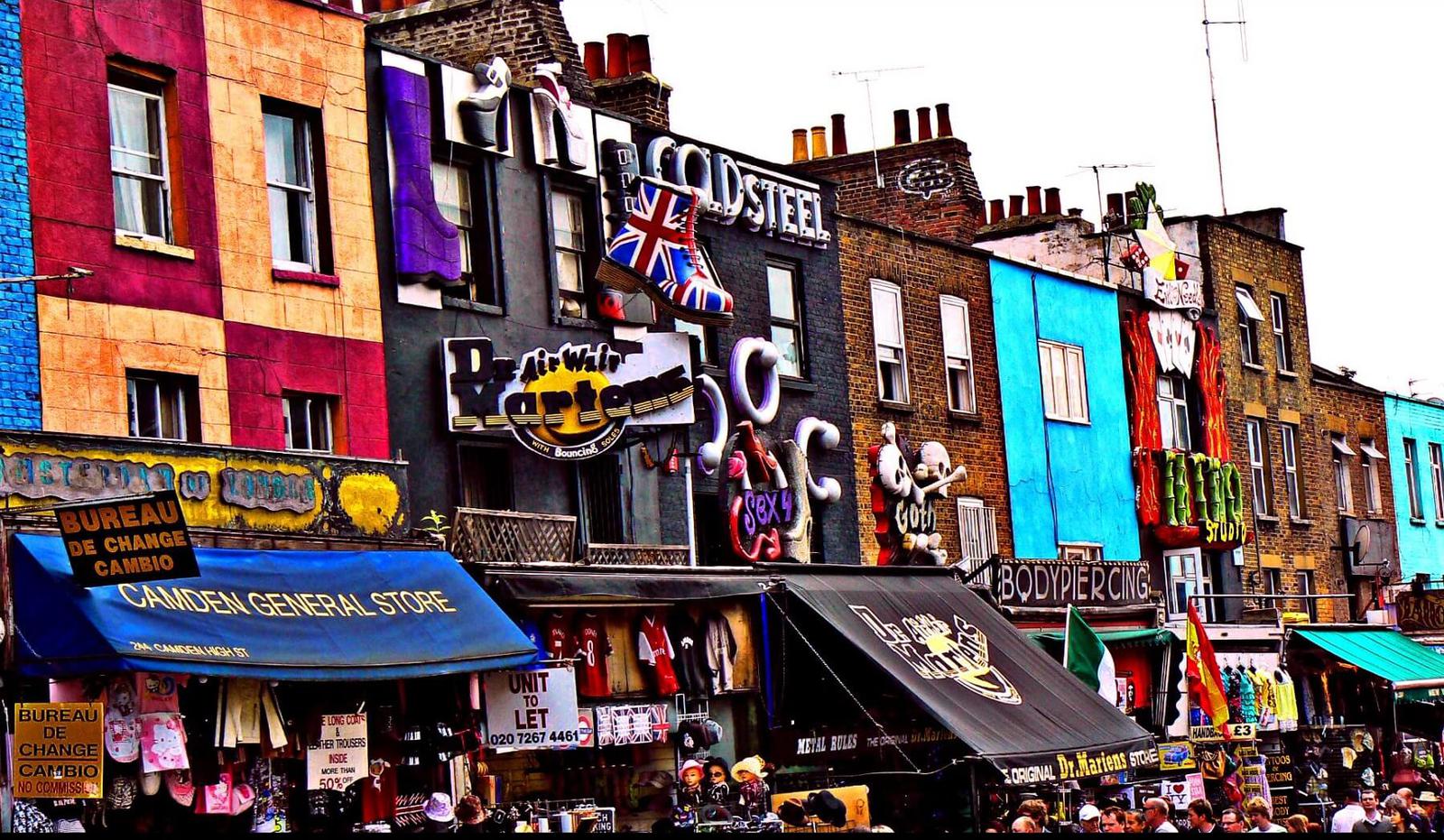 Camden Town: guida al mercato "rock" di Londra
