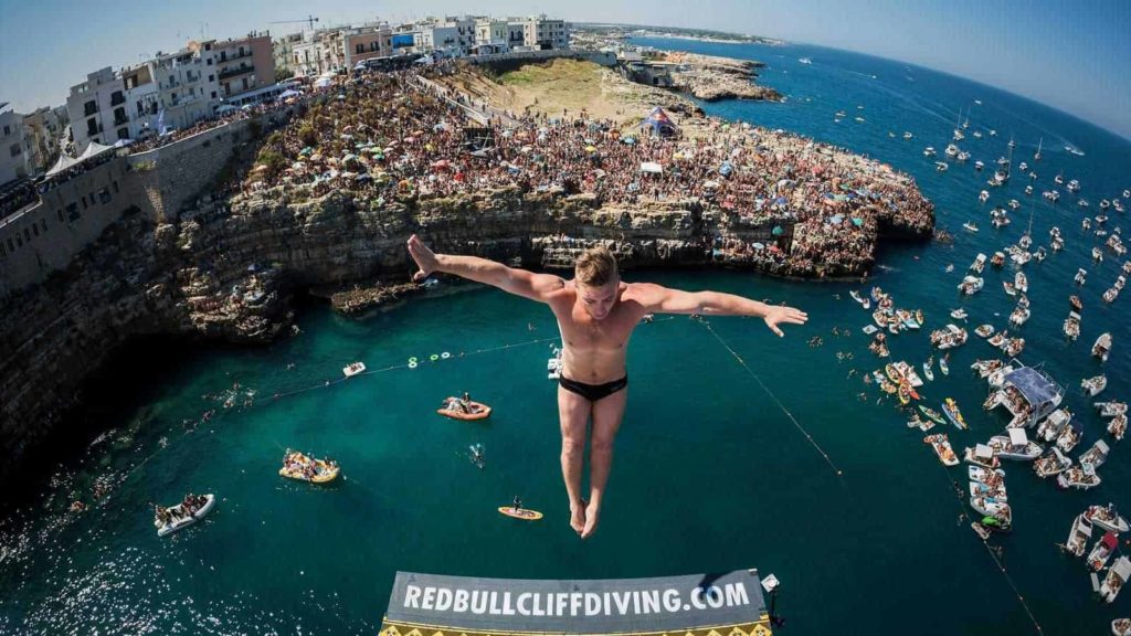 Polignano a Mare capitale dei tuffi, Red Bull cliff diving