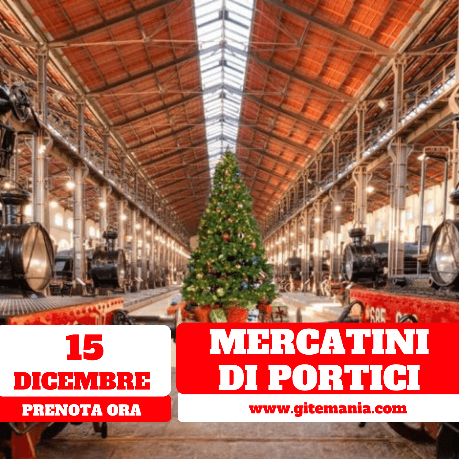 Mercatini Di Natale Napoli.Mercatini Di Natale Portici Napoli 15 Dicembre 2019 Gitemania