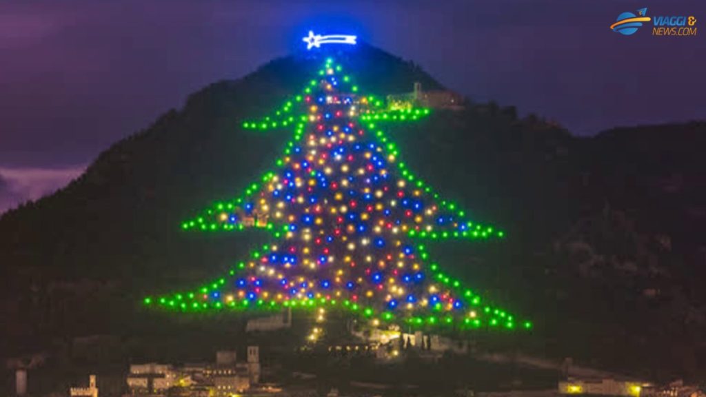 L'Albero di Natale più Grande del Mondo - GUBBIO
