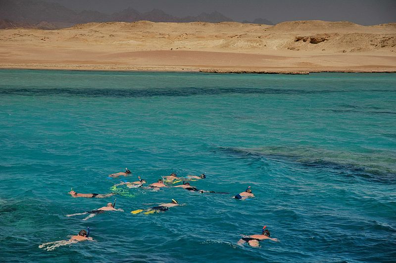 Naama Bay è la parte più moderna di Sharm el-Sheikh