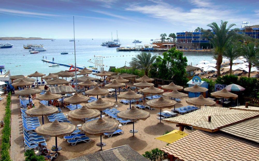 Naama Bay è la parte più moderna di Sharm el-Sheikh