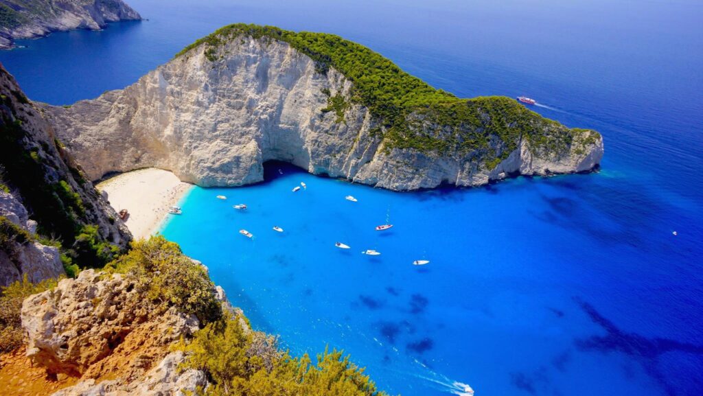 GRECIA: Questa... è una spiaggia dell'ISOLA di ZANTE