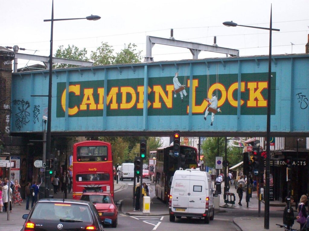 CAMDEN MARKET di LONDRA.