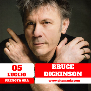 BRUCE DICKINSON  • ROMA 05 LUGLIO 2024