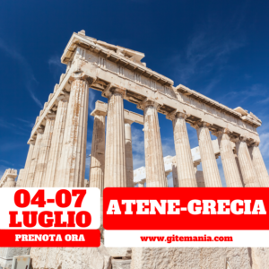 ATENE GRECIA • 04 AL 07 LUGLIO 2024